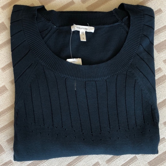 Maurices Sweaters - Maurice’s Lightweight Deep Teal Sweater Size 1 NWT